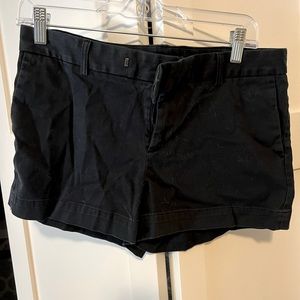 Black banana republic womens shorts in size 8
